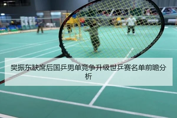 樊振东缺席后国乒男单竞争升级世乒赛名单前瞻分析